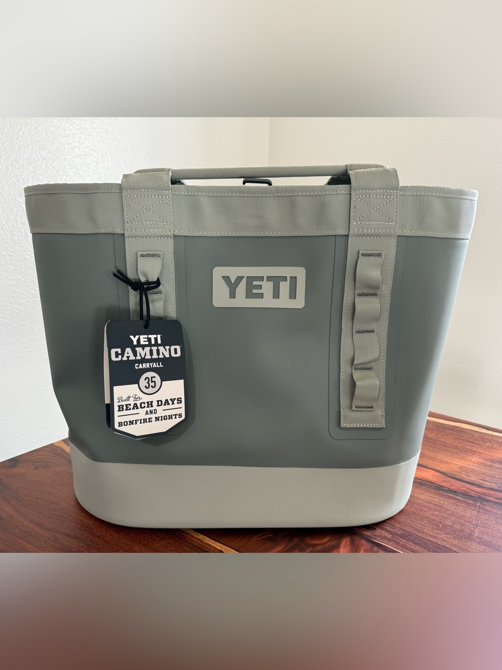 Nwt Yeti Camino 35 Caryall Tote Bag Camp Green